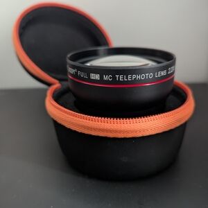 K&F Concept 2.2x 58mm telephoto lens + Mount Adapter